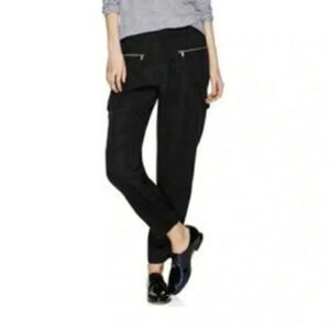 [XS]Babaton Raegan Lyocell Black Cargo Jogger  Pants